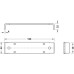 Sliding Track System Recycling Bracket Accuride 0116 Max. load bearing capacity 360 kg Grey finish