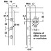 Cabinet Hanger Knock In Traser-8 Right hand