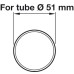 Railing Tube Straight Bar Railing System Ø 25-51 mm length 2500-5000 mm Ø 51 mm length 5000 mm polished stainless steel finish