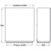 VertiInside Adjustable Shelves for Wall Units Ropox For cabinet width 600 mm frame width 595 mm x depth 265 mm