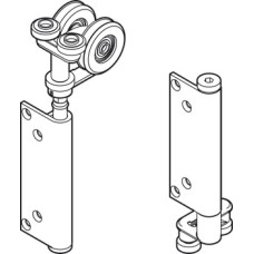 End Hanger Set for Folding Patio Doors Slido Fold 100 Top hung end folding system Left hand gold finish