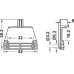 Soft and Self Closing Mechanism Smuso For use on drawer sides with follower thickness 16 mm