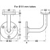 Handrail Bracket Bar Railing System For Ø 38-51 mm tubes Ø 51 mm polished stainless steel finish