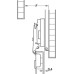 Hinge Set for Overlay Pivot Sliding Cabinet Doors Accuride 1432 For vertical use Ø 40 mm cup hinge set for door thickness 19 mm