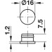 Cover Plate for Rotary Handle Symo 3000 Zinc alloy Small 1.2 mm