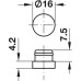 Cover Plate for Rotary Handle Symo 3000 Zinc alloy Small 1.2 mm