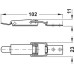 Table Fittings Spring Clip Galvanized