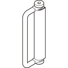 Handle for Folding Patio Doors Slido Fold 100-U Top hung end folding system Gold finish