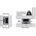Ball Bearing Drawer Runners Full Extension Load Capacity 55-80 kg Accuride 3031 Installed length 700 mm load capacity 55 kg