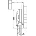 Hinge Set for Inset Pivot Sliding Cabinet Doors Accuride 1432 For vertical use Ø 40 mm cup hinge set for door thickness 22-32 mm