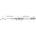 Ball Bearing Drawer Runners Full Extension Load Capacity 55-100 kg Accuride 5321EC Easy close Installed length 1100 mm load capacity 75 (60*) kg