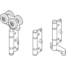 Intermediate Hanger Set for Folding Patio Doors Slido Fold 100-U Top hung end folding system Gold finish