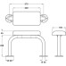 Toilet Fittings Set for Disabled Persons Nyma Pro Doc 'M' pack Low level version