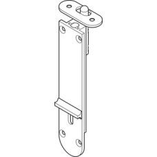 Flush Drop Bolt Inward Opening Top Mounting for Folding Patio Doors Slido Fold 100-U Top hung end folding system Length 450 mm without lock satin finish