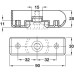 Panel Adjusting Fitting Corner Panel Adjuster For use with base levellers 651.08.301-305 For 25 mm panel thickness