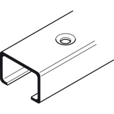 Top Safety Guide Channel for Sliding Interior and Exterior Doors Straightaway Bottom Rolling System Length 2100 mm