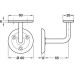 Handrail Bracket Ø 60 mm for Flat Based Handrails Mild Steel Face fixing Zinc plated
