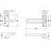 Door Restrictor Security Zinc Alloy Brass/Chrome Plated Finish Startec For inwards opening flush wooden doors Chrome plated