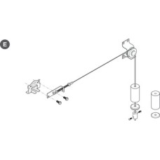 Self Closing Set for Sliding Interior Doors Marathon Senior Top hung system For 1 door