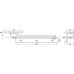 Friction Stay Surface Overhead to Prevent Door Opening Beyond 90° Steel Heavy duty for outward opening doors Zinc plated