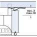 Plinth Panel Spring for Front Plinth Stainless Steel Slides into the top section Stainless steel