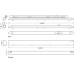 Slot Ventilator Plastic Trimvent Select XS13 Deflects air up down or both and straight Vent length 411 mm canopy length 411 mm white