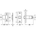 Roller Catch Mortice Size 48 mm for Full Size Doors White