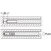 Door Piston with Magnet for Sliding Interior Pocket Doors Pocket Hideaway Top hung system Zinc plated finish