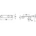 Soft Close Mechanism for Inserting into Adapter Housing or Plug Fitting Häfele Grey plastic Heavy duty