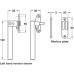 Casement Fasteners Handed Lockable Stainless Steel Right hand satin