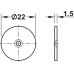 Magnetic Catch Pull 3.0 kg for Metal Cabinets With M5 pin