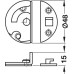 Table Top Connector for Extending Tables Steel Holds table top panels together steel