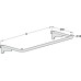 Carrier Frame Usable Length 621-996 mm Shoptec Shopfitting System Usable length 621 mm centres 625 mm