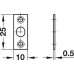 Ball Catch for Press Fitting Depth: 10.5 mm catch Ø: 9.5 mm screw size Ø 2.5 mm