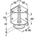 Plinth Adjusting Fitting with Bracket 8-9 mm adjustment Right hand load capacity 150 kg