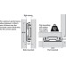 Ball Bearing Runners Medium Duty Full Extension Accuride 3301 Installed length 356 mm load capacity 67 kg