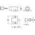 Patio Door Lock for Hinged and Sliding Doors Steel Steel