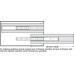 Ball Bearing Drawer Runners Single Extension Load Capacity 15 kg Accuride 2726 Two way travel runner For drawer depth 400-680 mm installed length 400 mm
