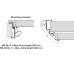 Finger Protection Blind System for Interior Doors Athmer NR-38 For door gap between door and frame on push side NR-38 XL max. blind length 320 mm
