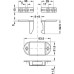 Door Catch for Screw Fixing Zinc Alloy Automatic Nickel plated