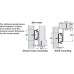 Mounting Brackets for Accuride 2132/3732/3832 Drawer Runners Carrying capacity as per runner To suit runner length 500 mm bright