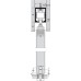 Fitting Set for Sliding Interior Doors Hawa-Junior 250/A Top hung system For 1 door