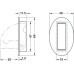 Coat Hook Stainless Steel 28 x 60 mm Folding Brushed matt finish
