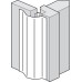 Finger Guard Commercial Length 1960 mm Plastic Long anticipated life span Length 1960 mm brown