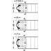 Sealing and Buffer Profile for Sliding Interior Doors Hawa For wooden doors Black finish