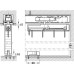 Assembly Wedge for Sliding Interior Doors Hawa-Junior Top hung system for low headroom doors Aluminium finish