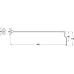 Filing Rails for Drawer Length 450 mm Screw fixing Chrome plated finish