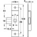 Budget Lock Rim/Mortice Steel Startec Galvanised