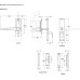 Facility Door Set Unhanded For 20-44 mm door thickness Satin anodised aluminium finish