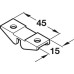 Shelf Support Fixing Shoptec Shopfitting System Double sided
